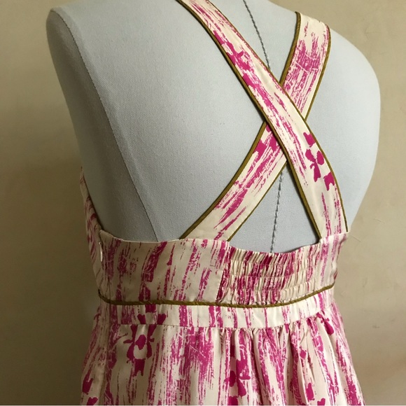 Boho Silk Maxi Dress - Picture 3 of 7